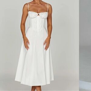 Babyboo white Deanna dress with tags brand new